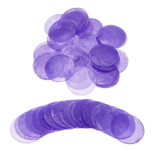New 100pcs capiz shells - 100pcs,